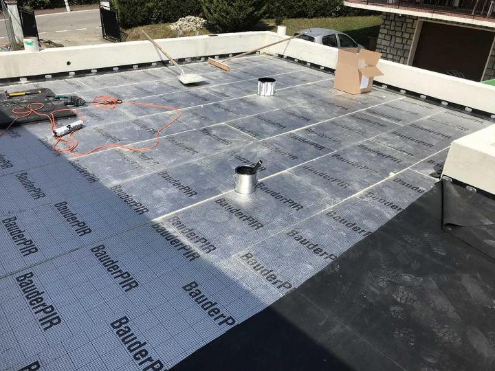Étanchéité toit terrasse (EPDM)